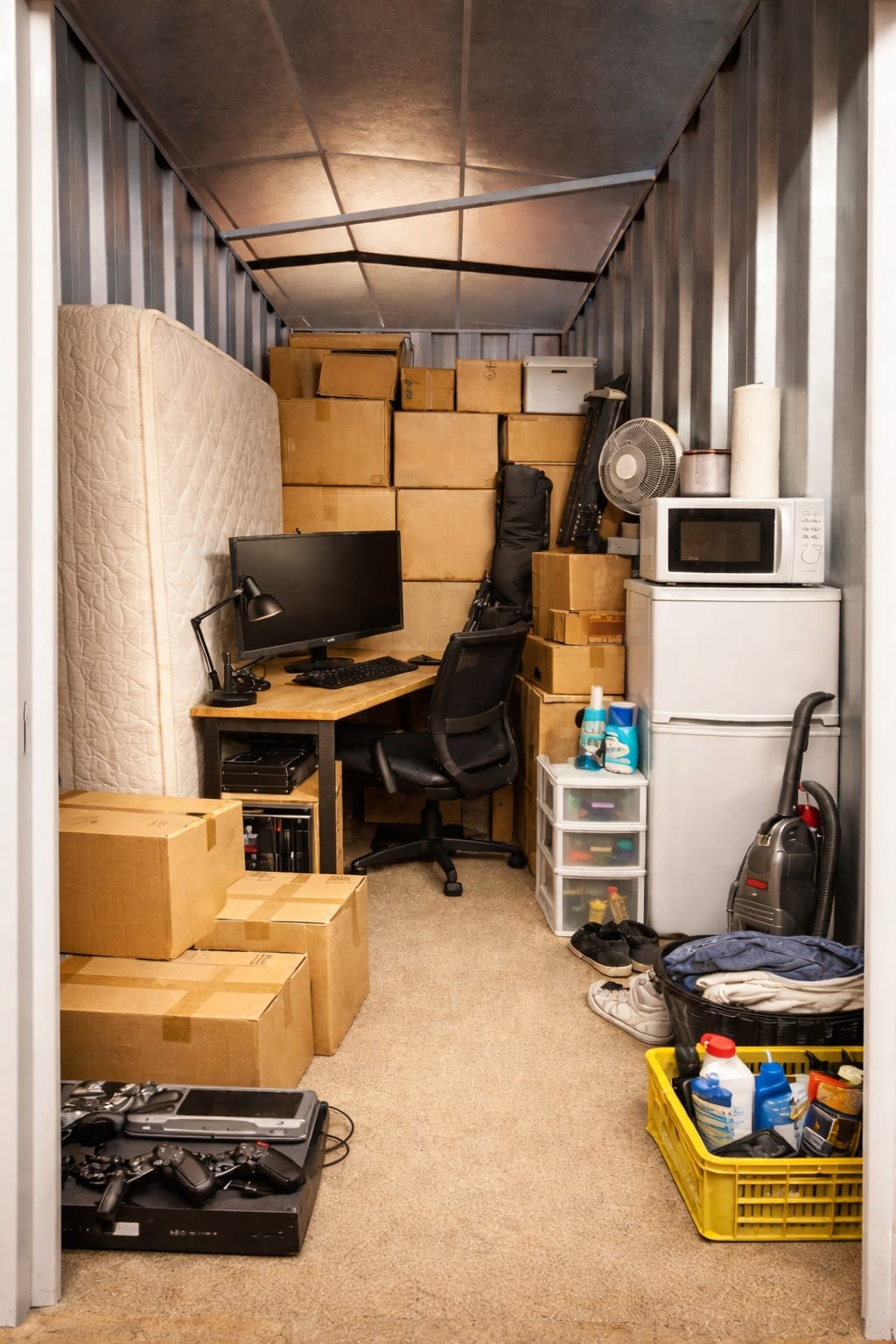 Intérieur d'un box de stockage Bourges BOX